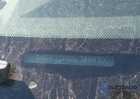 2010 Nissan Versa 1.8S from USA, damaged, VIN 3N1BC1CP8AL388830